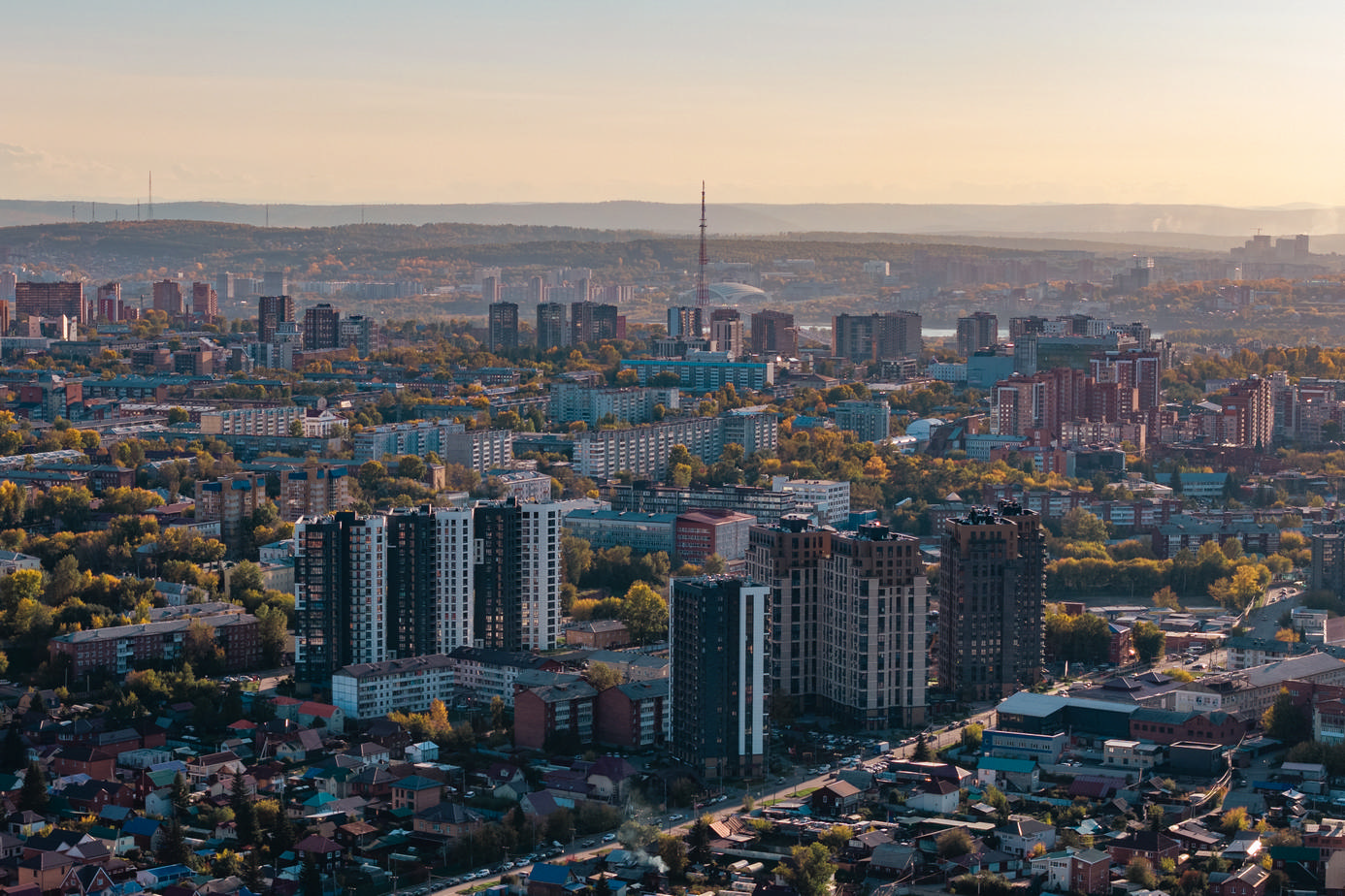Вид с высоты в реальности